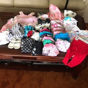 Girl clothes 3months to 3 to 6 month